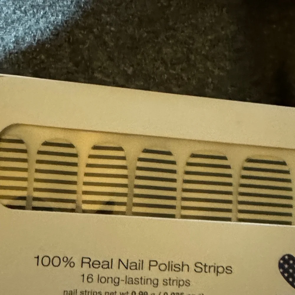 Retired Color Street Striped and Glitter Nail Strips - Picture 8 of 9